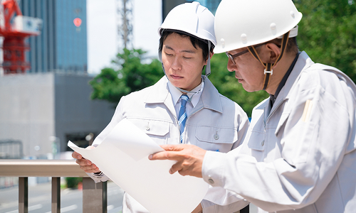 クレーンの安全装置・警報装置のイメージ画像